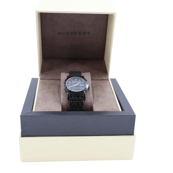 Burberry Check Ceramic Dial Bracelet Quartz Watch BU1871 - Picture 1 of 11